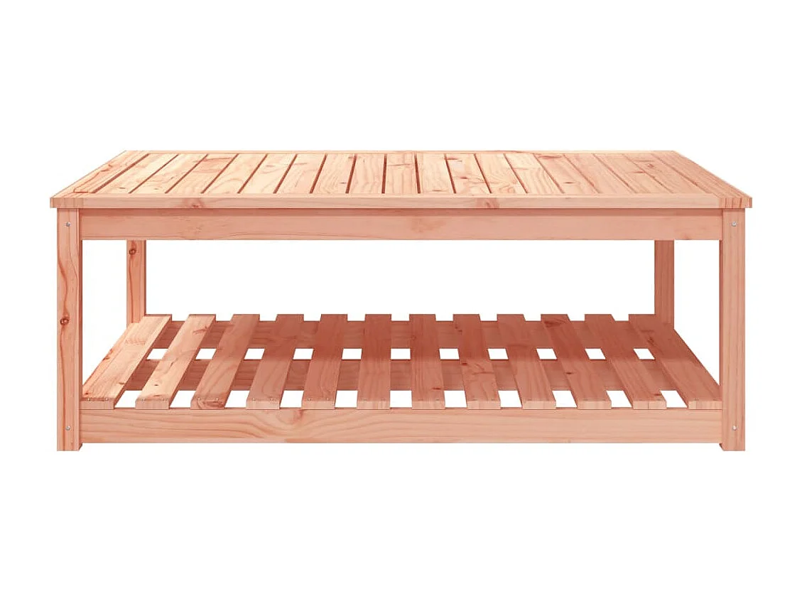 Gartentisch 121x82,5x45 cm Massivholz Douglasie