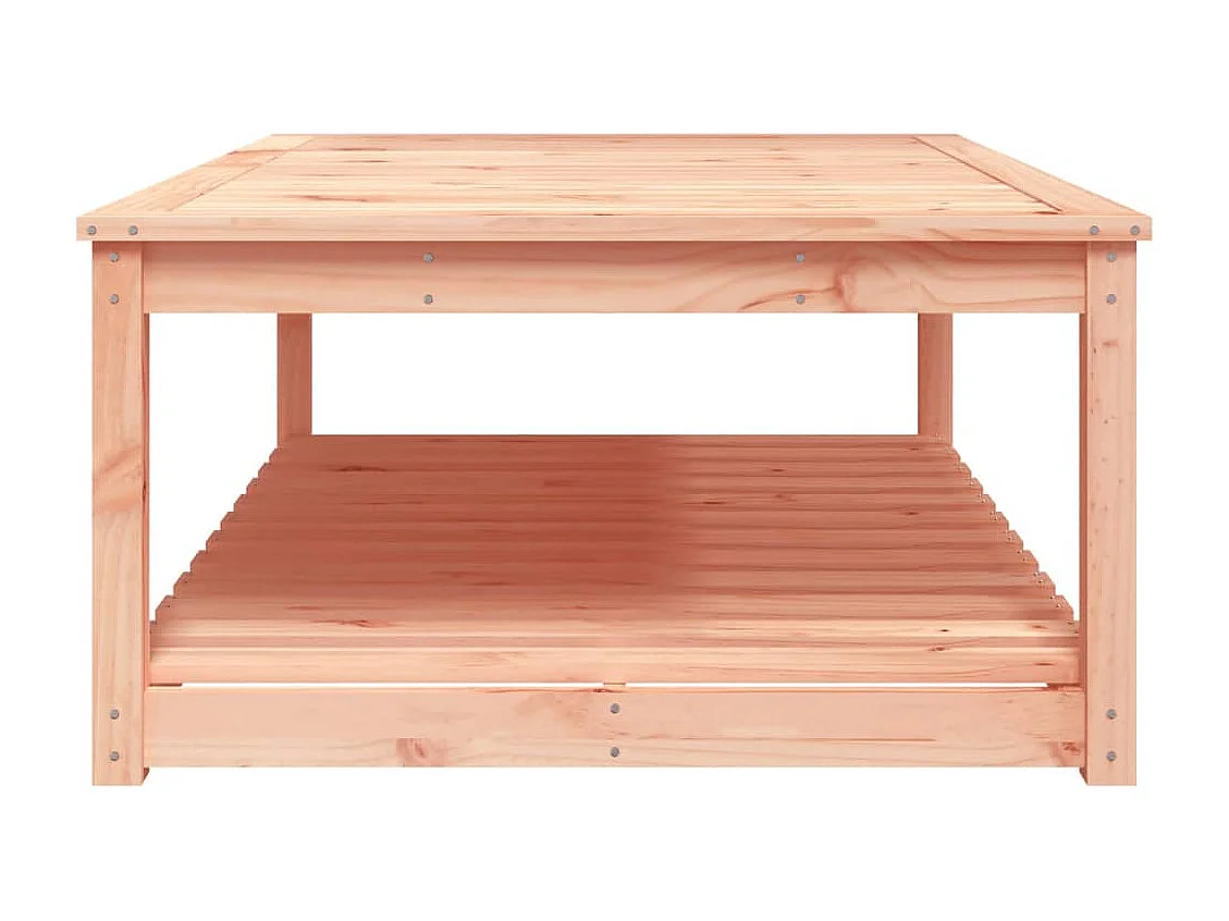 Gartentisch 121x82,5x45 cm Massivholz Douglasie