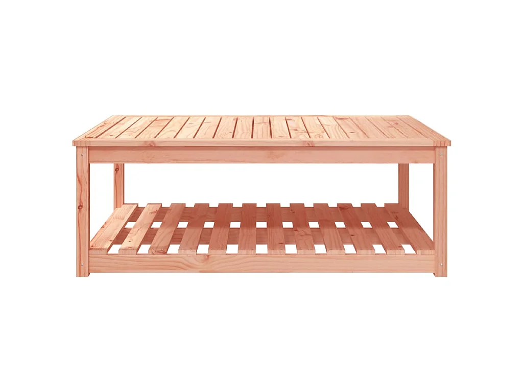 Gartentisch 121x82,5x45 cm Massivholz Douglasie