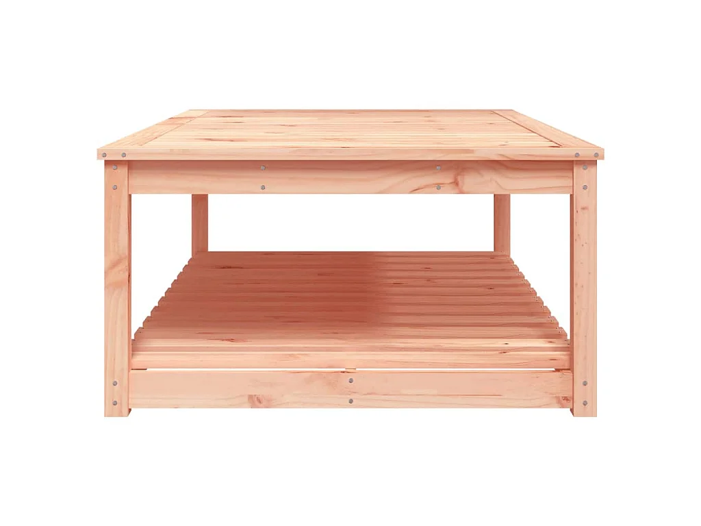 Gartentisch 121x82,5x45 cm Massivholz Douglasie