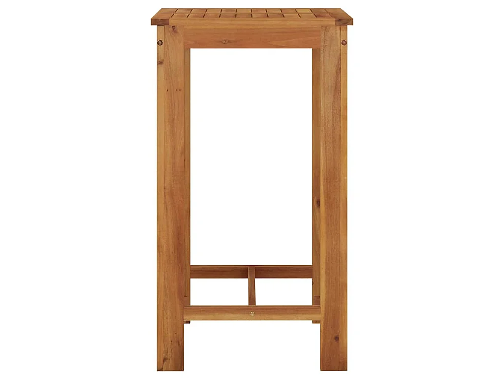 Tavolo da Bar da Giardino 60x60x105 cm Legno Massello di Acacia