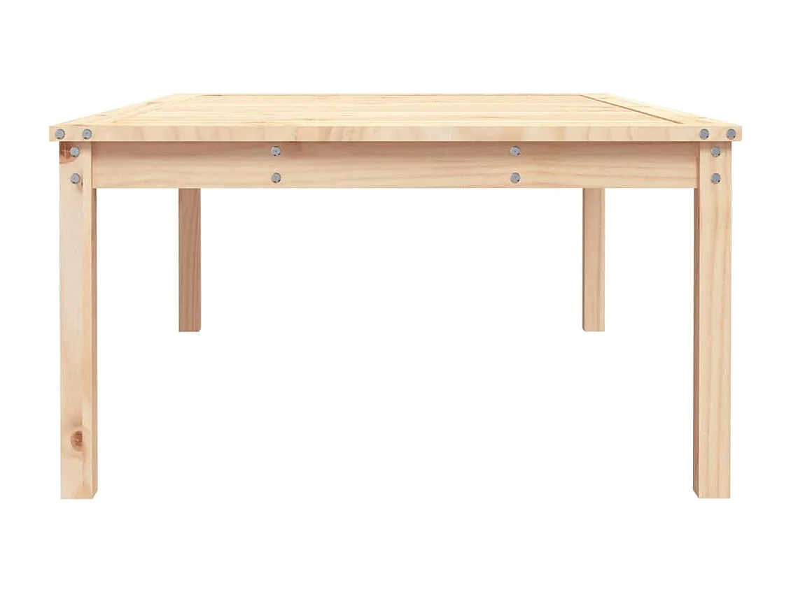 Tuintafel 121x82,5x45 cm massief grenenhout
