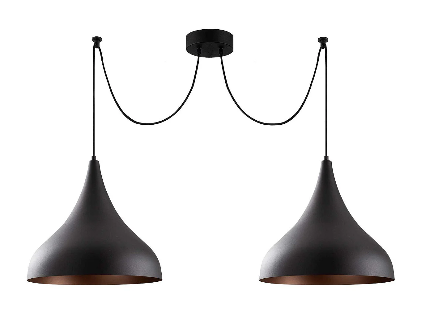 Suspension double en métal Berceste