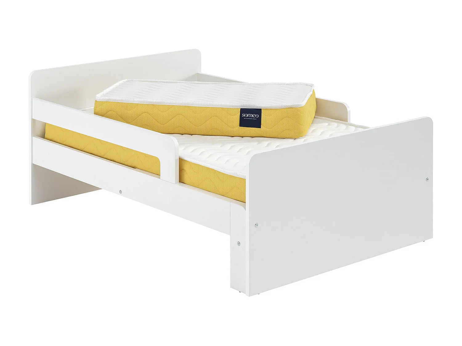 Matelas junior mousse pour lit évolutif Aurore 200 - SOMEO 90x140 à 90x190