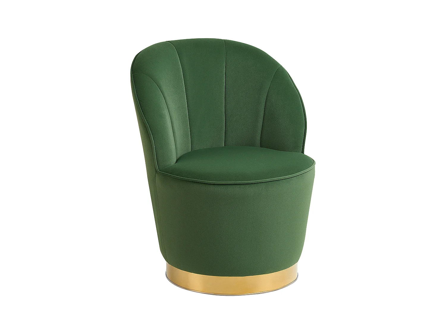 Poltrona ALBY Velluto Verde scuro