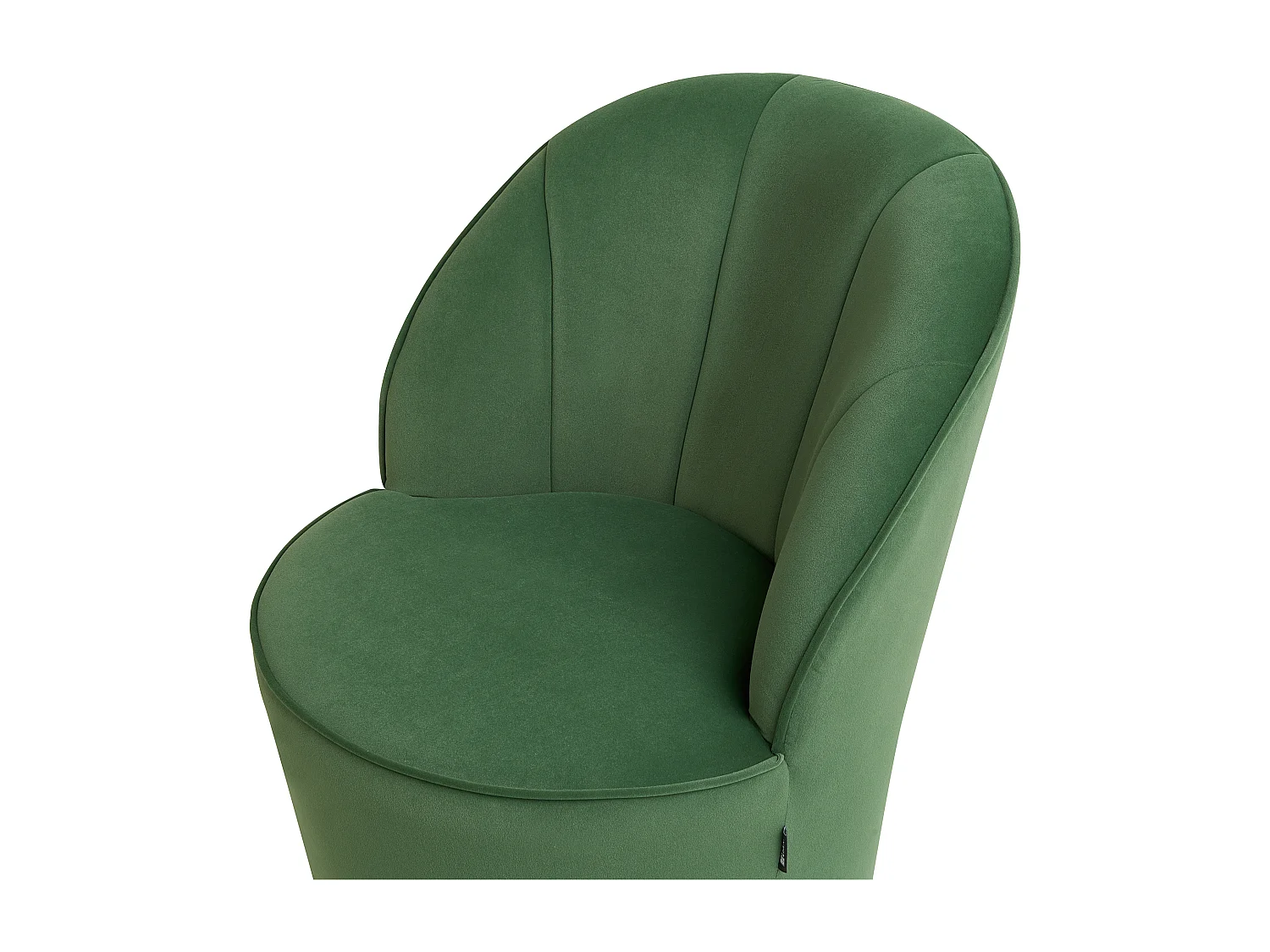 Fauteuil ALBY Velours Vert foncé