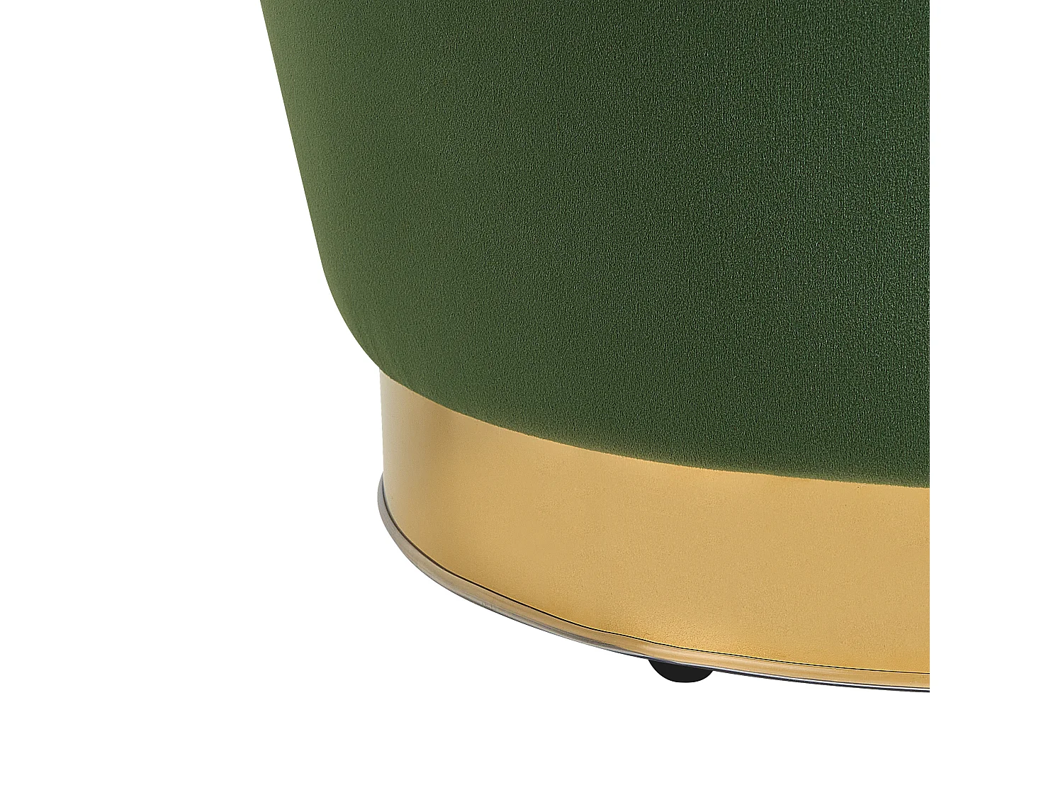 Fauteuil ALBY Fluweel Donkergroen