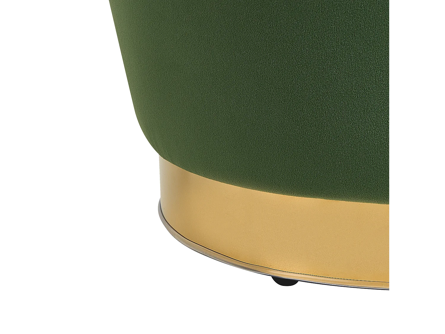 Fauteuil ALBY Fluweel Donkergroen