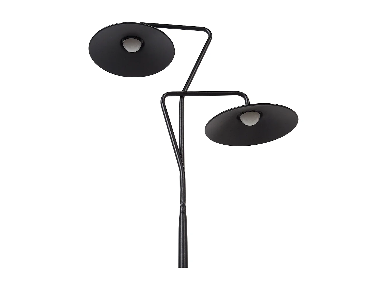 LED staande lamp GALETTI Metaal Zwart