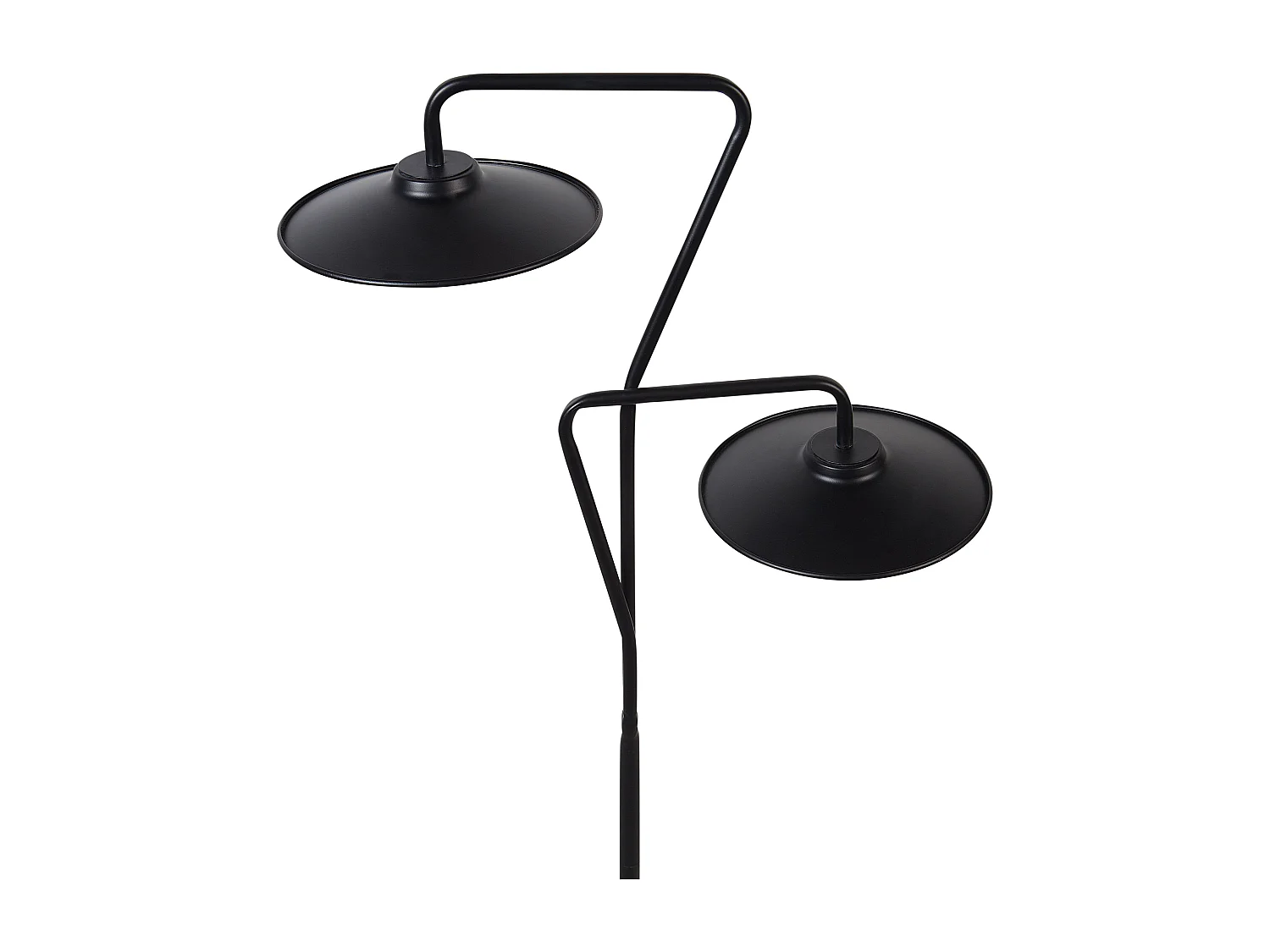 Lampadaire LED GALETTI Métal Noir