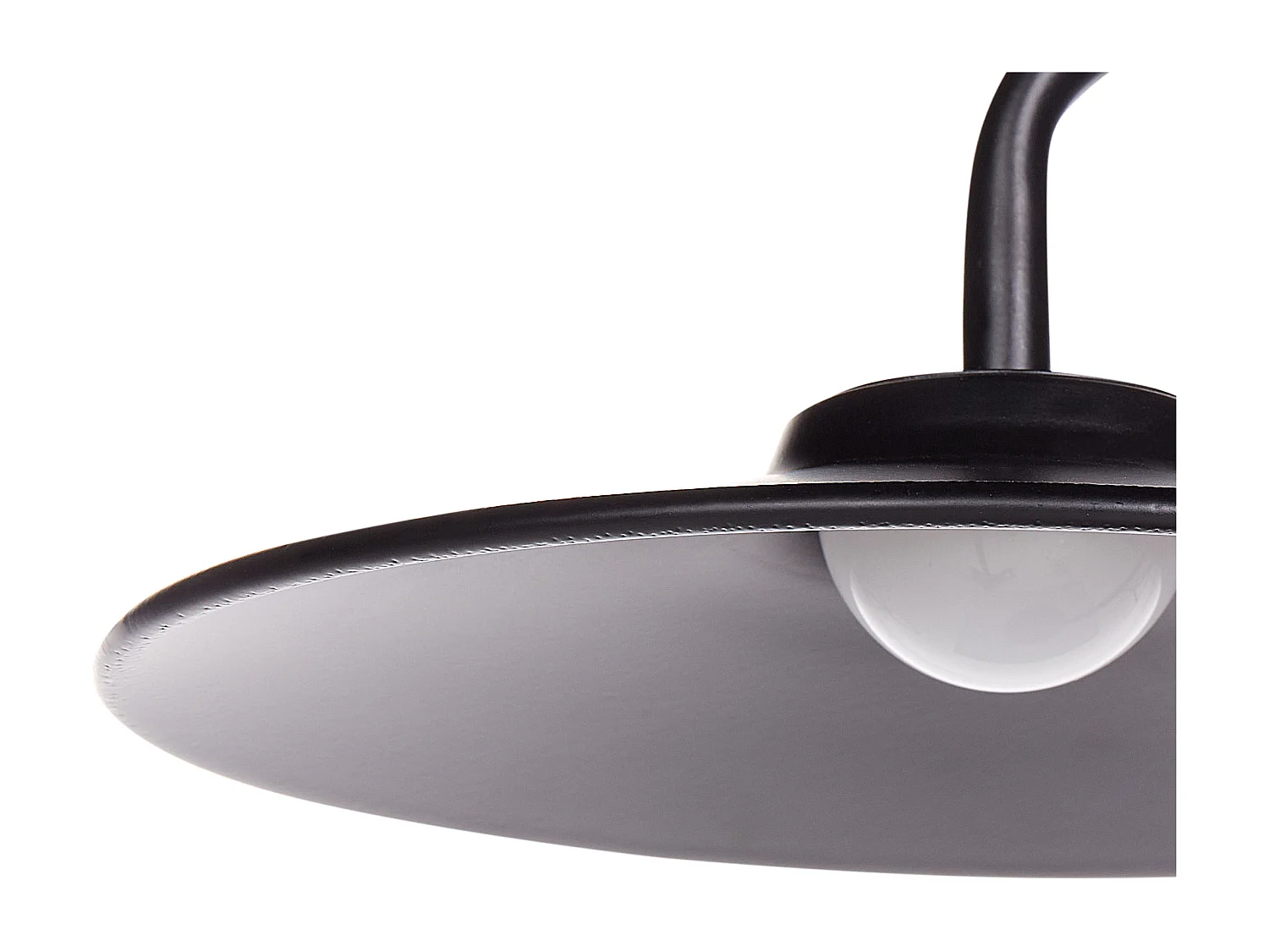 Lampadaire LED GALETTI Métal Noir