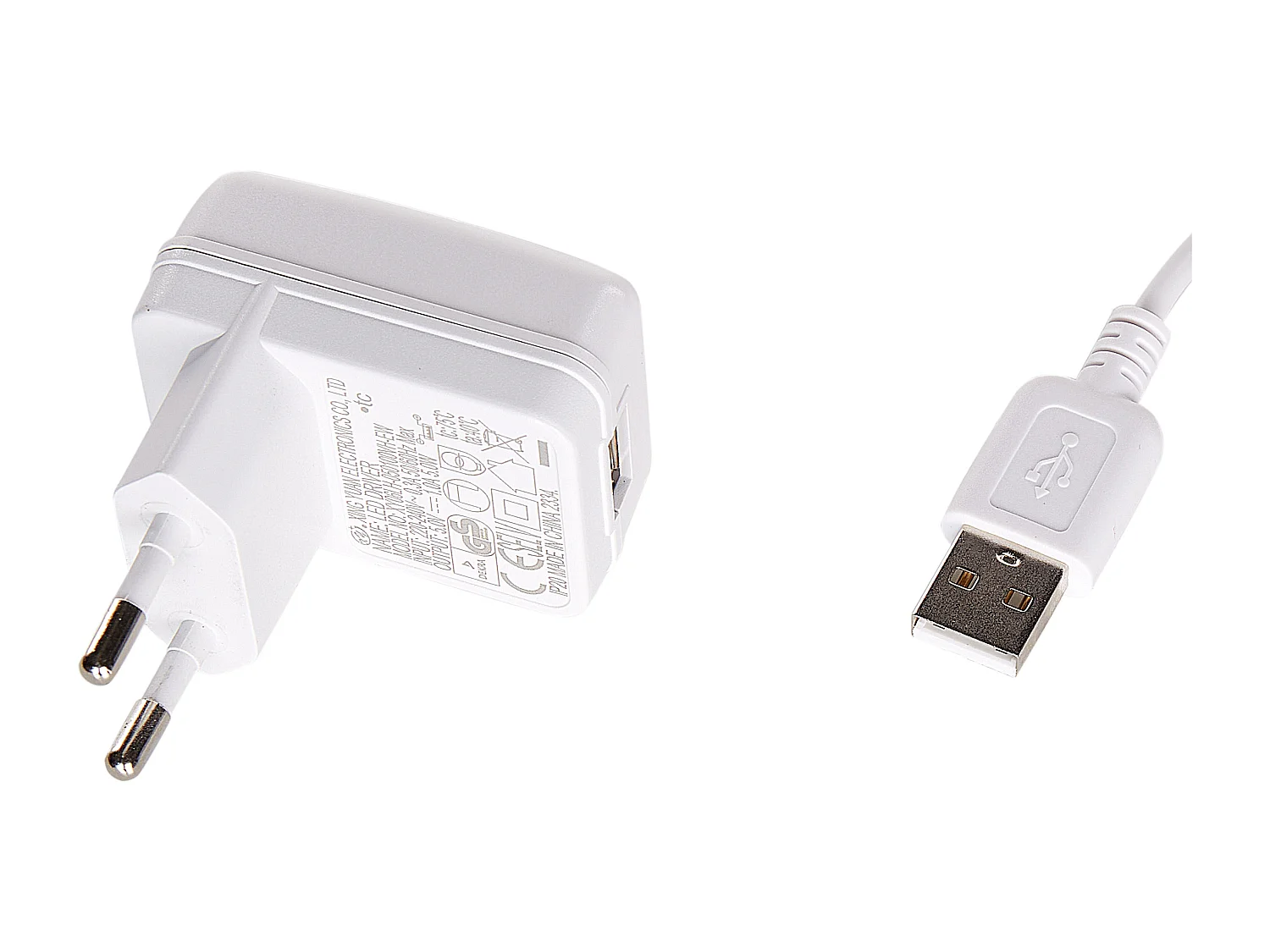 Candeeiro de pé LED GALETTI Metal Branco