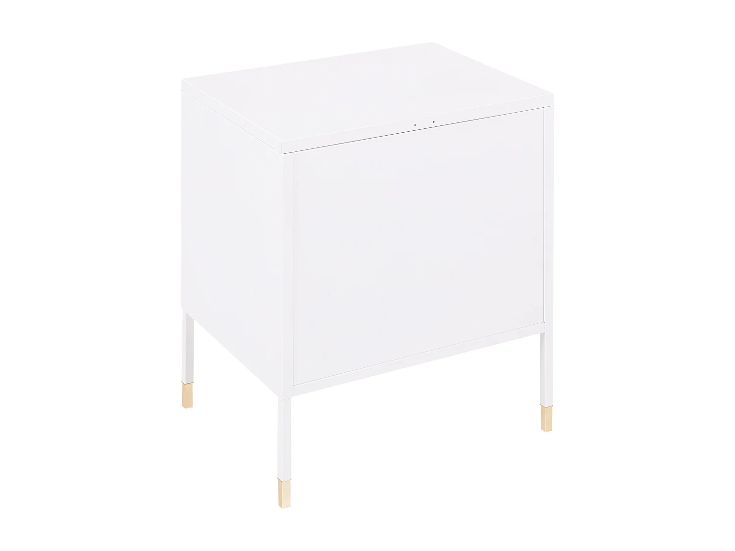 Table de chevet OSSETT Métal Blanc