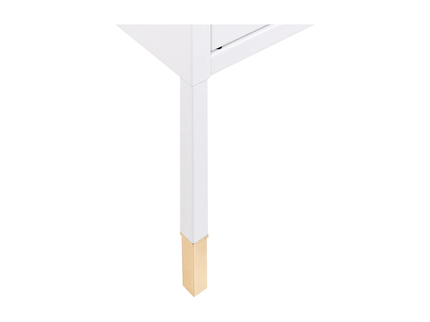 Table de chevet OSSETT Métal Blanc