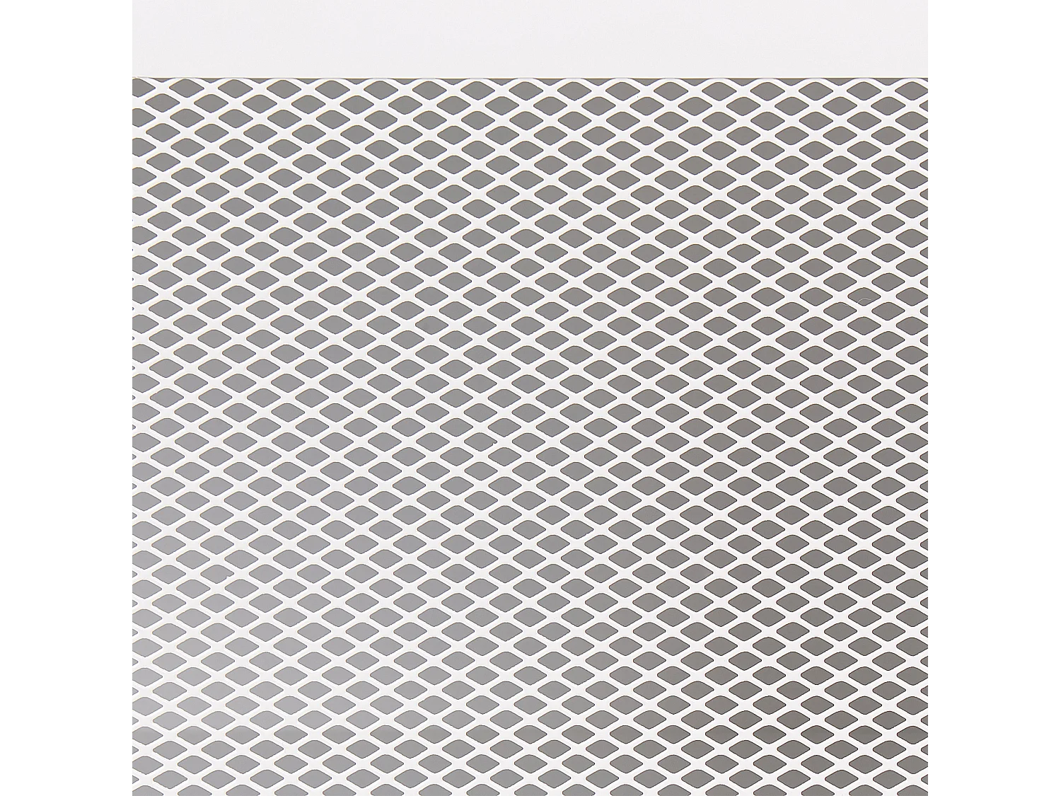 Table de chevet OSSETT Métal Blanc