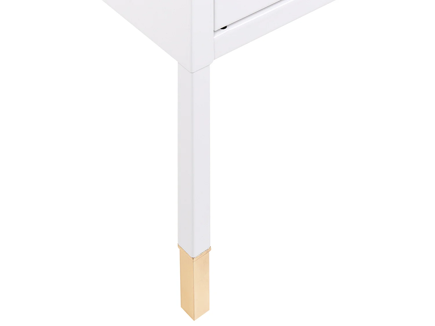 Table de chevet OSSETT Métal Blanc