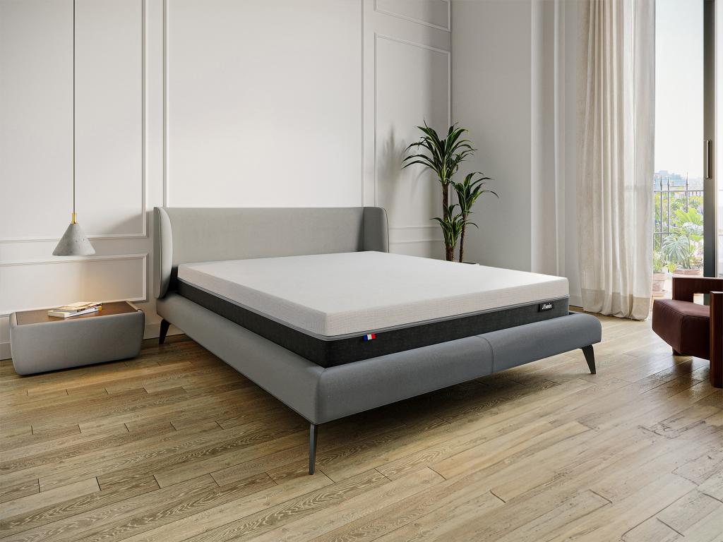 Matratze - 160 x 200 cm - Hybridmatratze - 7-Zonen-Taschenfederkern & Memor günstig online kaufen