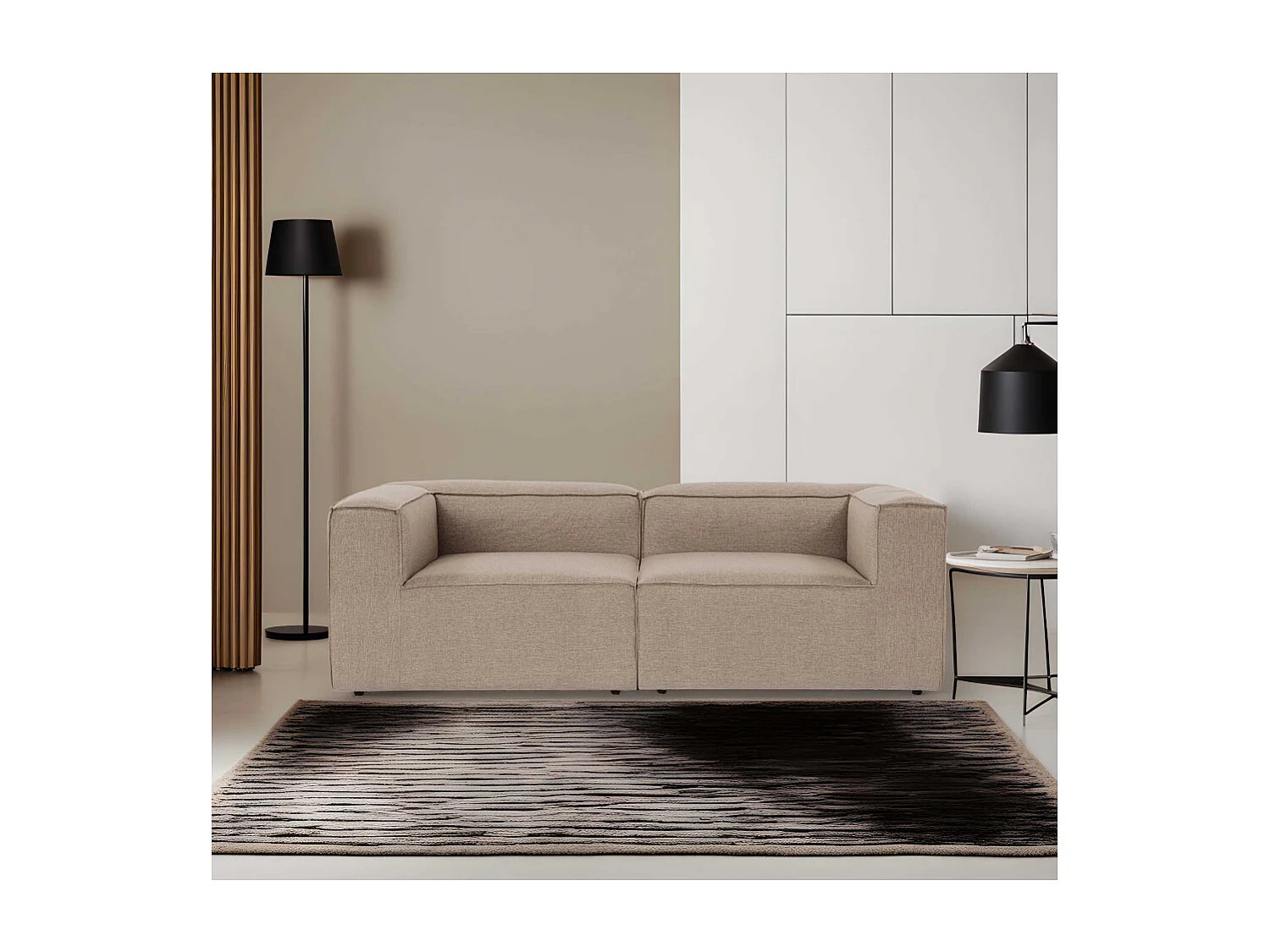 Canapé en lin 2 places Fora