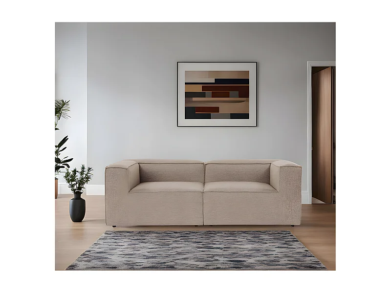 Canapé en lin 2 places Fora