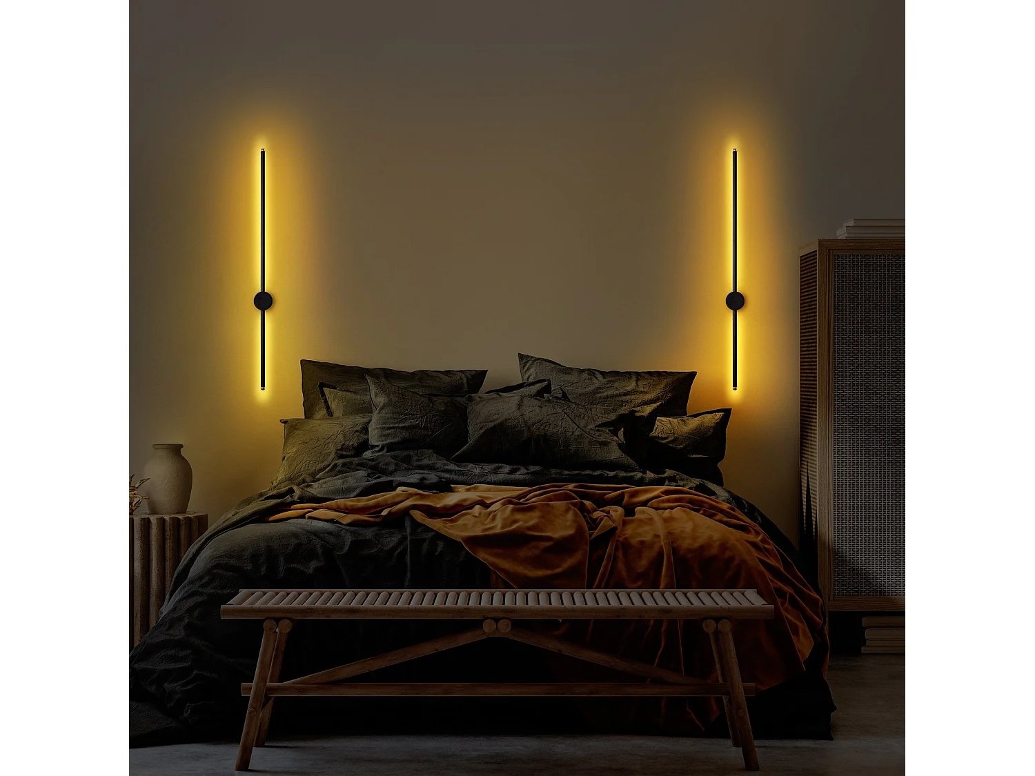 Lampada da parete - Black