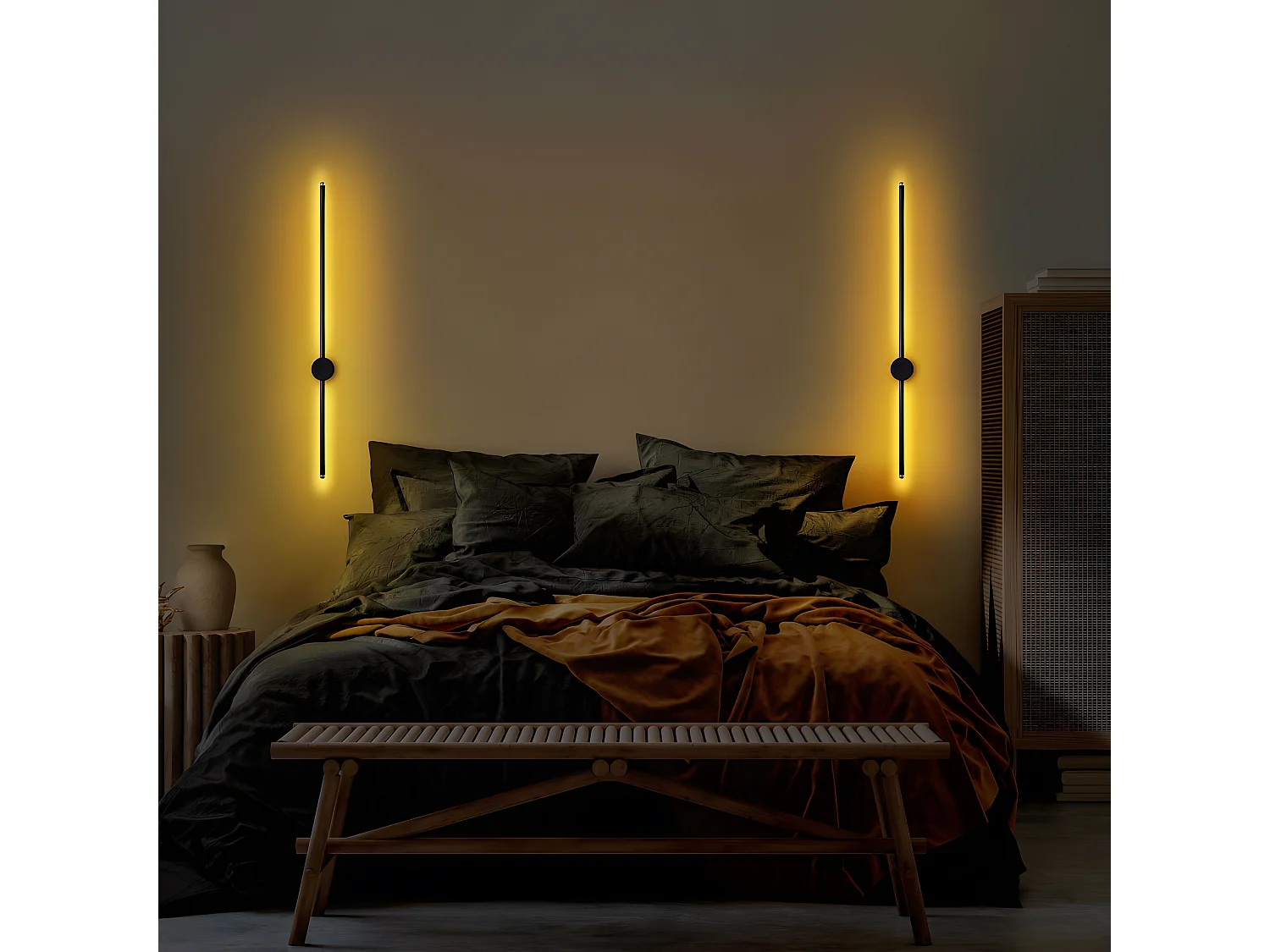 Lampada da parete - Black