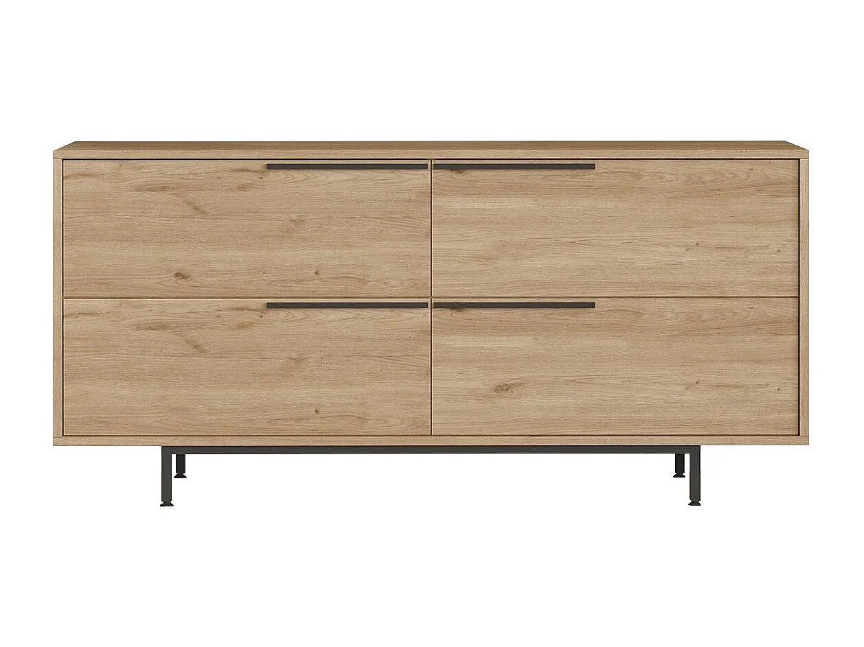 Buffet Evelis L160cm Bois clair
