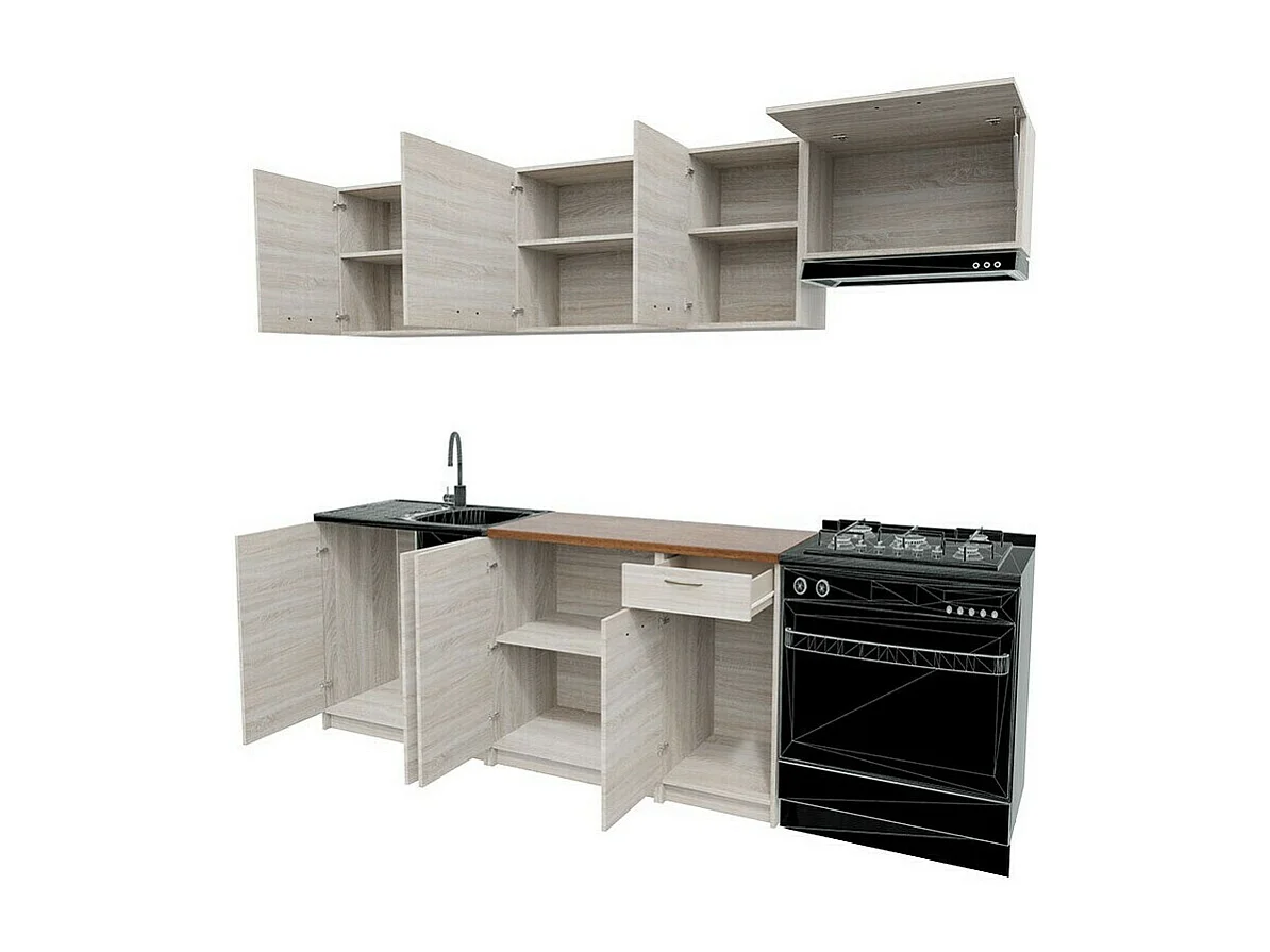 Cuisine "MELA 180 x  240 cm"