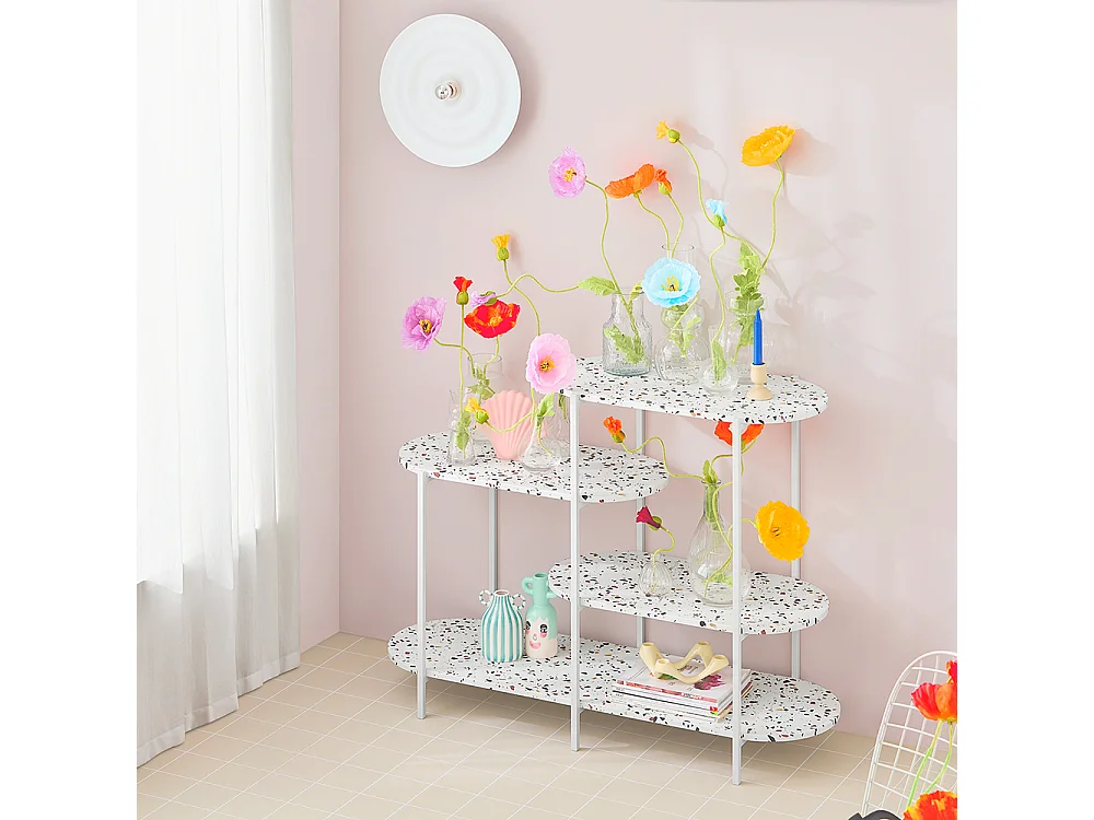 Mały stół, Konsola z 4 półkami FSB89-W