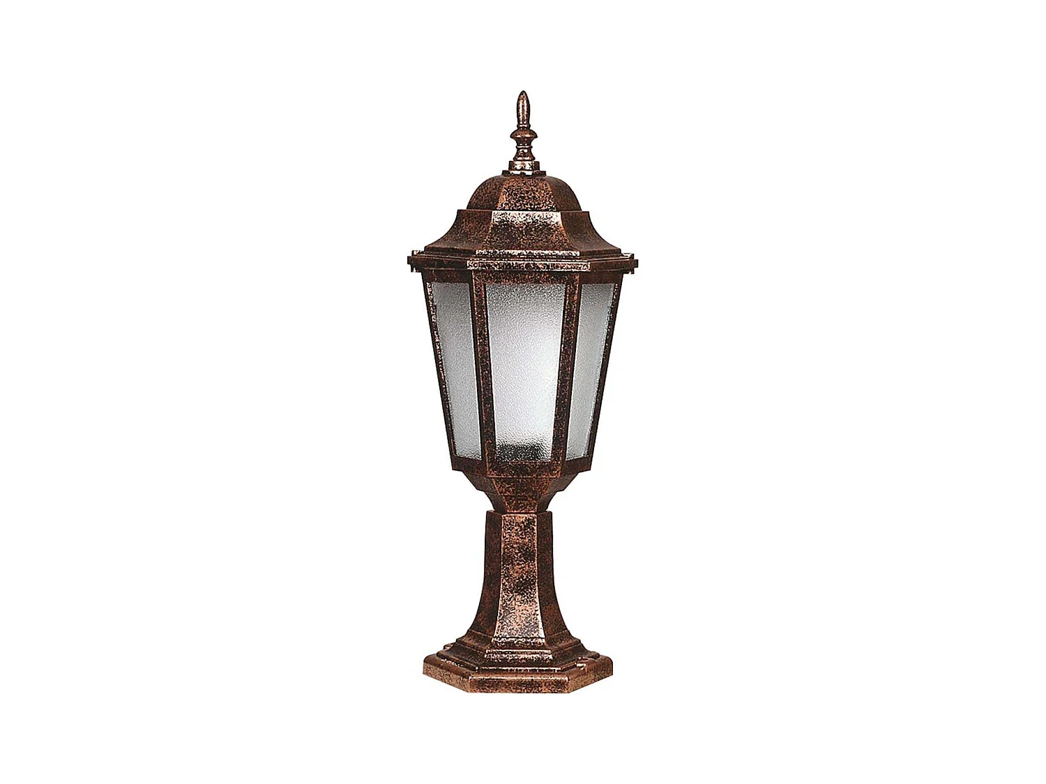 Lampe extérieure à poser en ABS vintage Lens