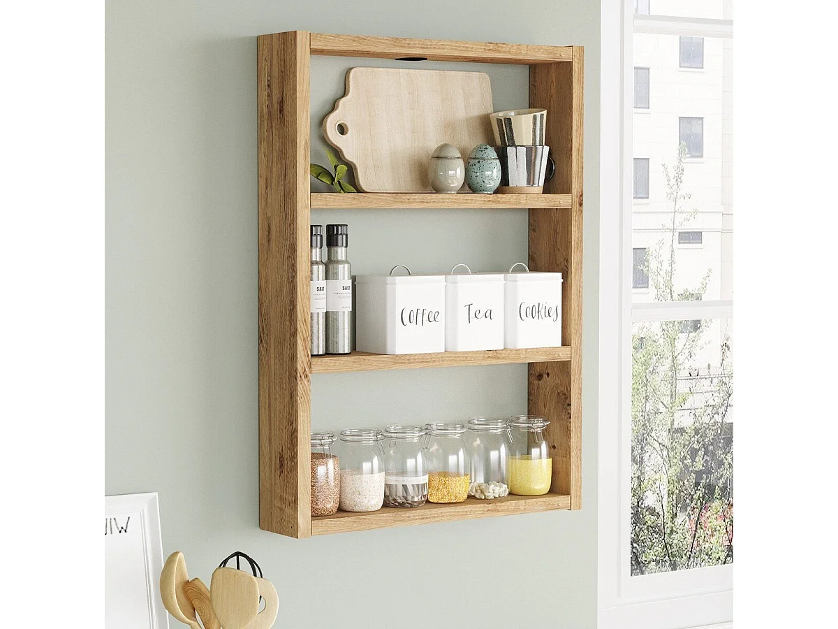 Etagère murale 3 tablettes H60 cm - EMMA
