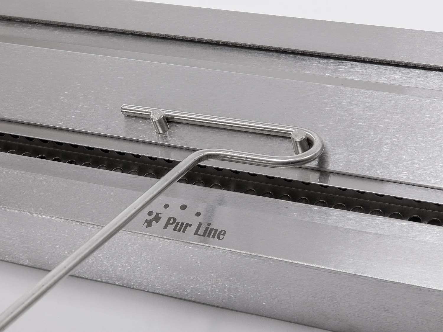 Bloco de combustão de tamanho médio com fibra cerâmica e regulador de chama