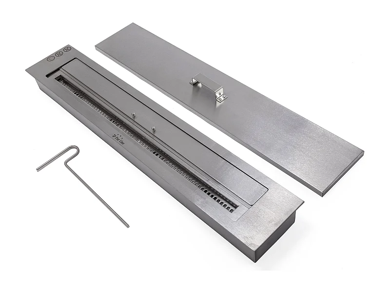 Mittelgroßer Verbrennungsblock mit Keramikfaser und Flammenregler