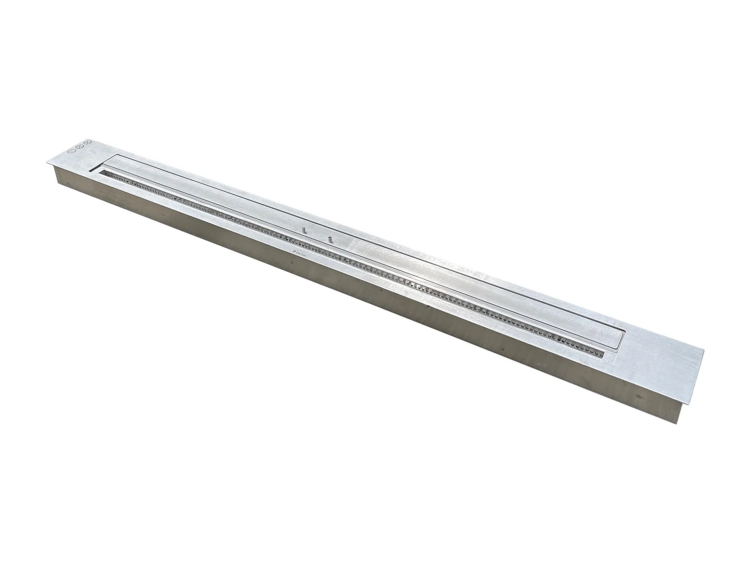 Grande bloco de combustão com fibra cerâmica e regulador de chama