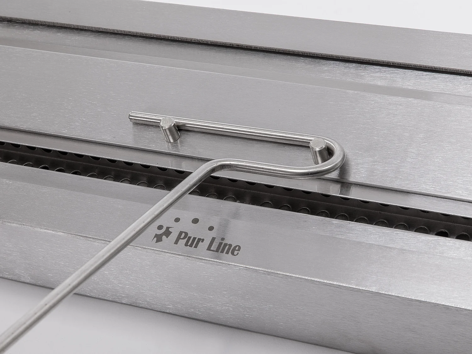 Grand bloc de combustion avec fibre céramique et régulateur de flamme