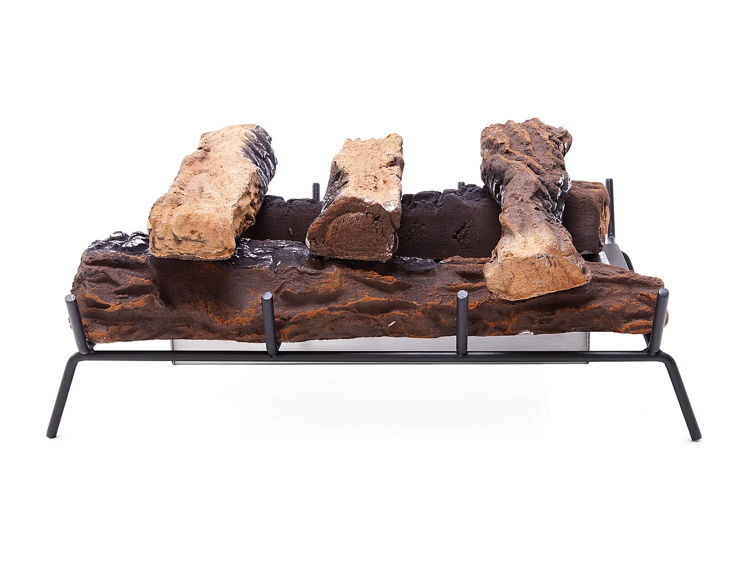 Bloc de combution 2000W avec bûche décorative