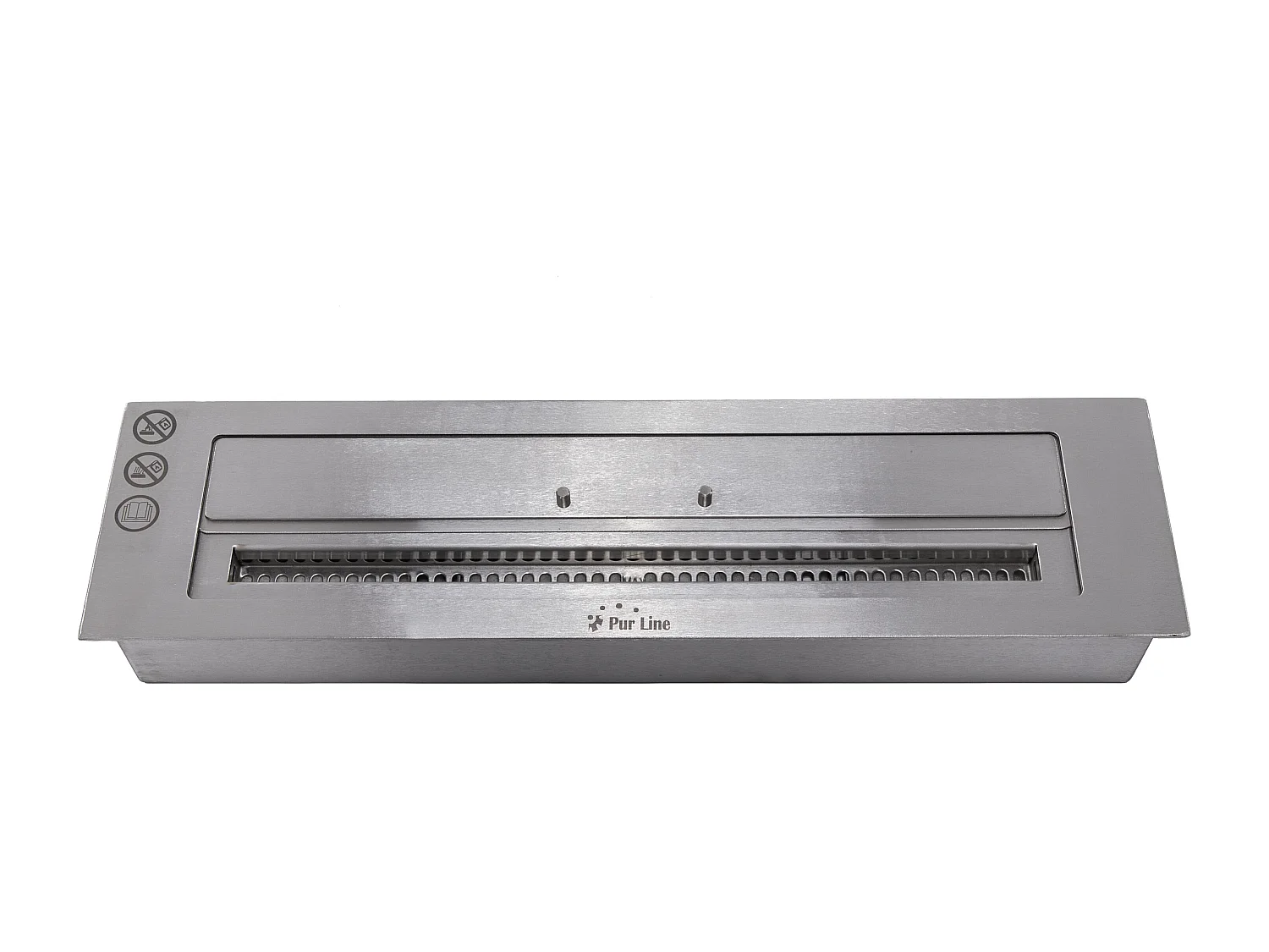 Bloc de combustion de taille moyenne avec fibre céramique et régulateur de flamme