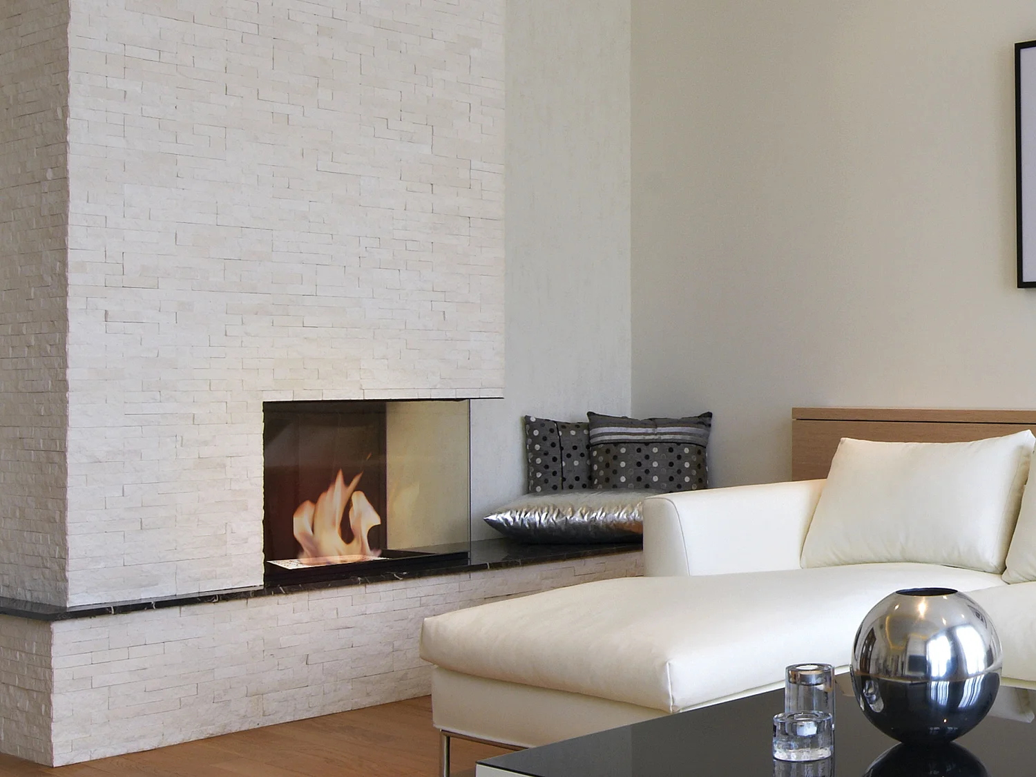 Stahlbrenner für Ethanolkamin 25cm mit Keramikfaser und Flammenregulierdeckel 1.2L