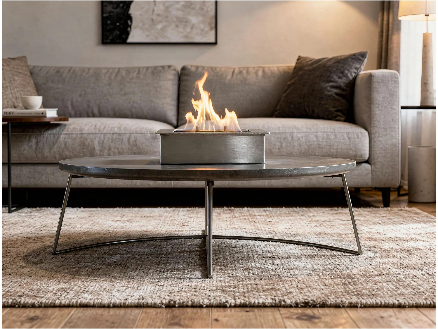 Bloc de combustion avec fibre céramique et régulateur de flamme 1.2L