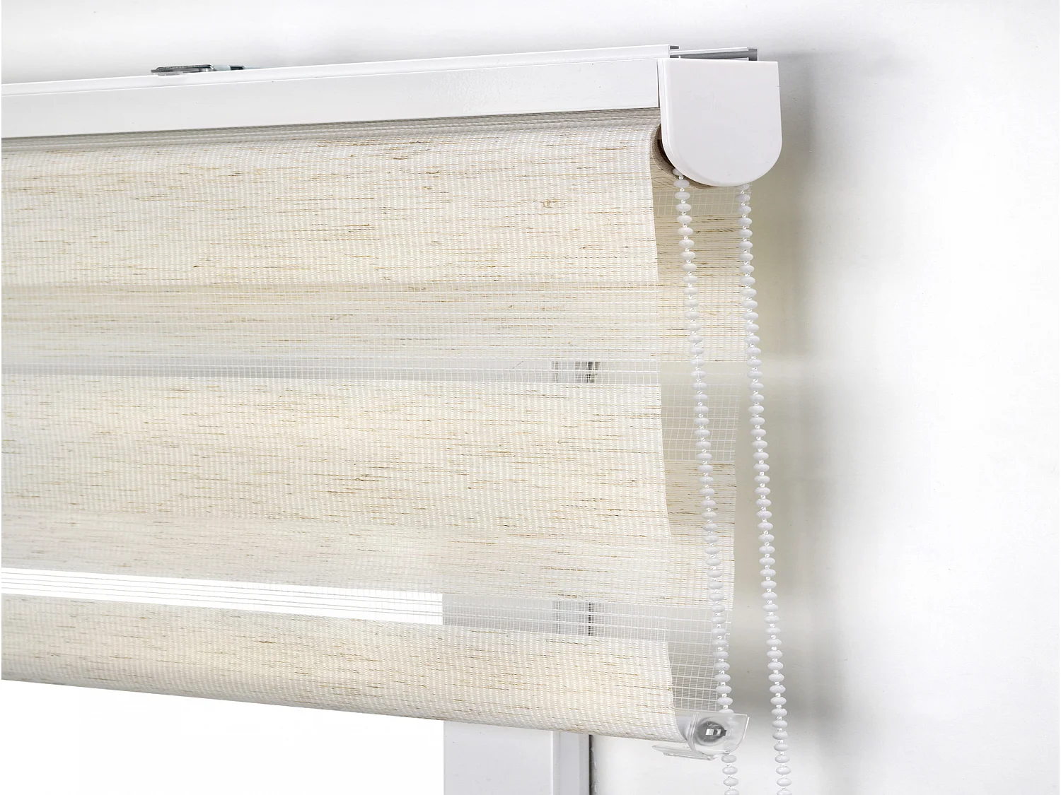 Tenda a Rullo bicolore notte e giorno