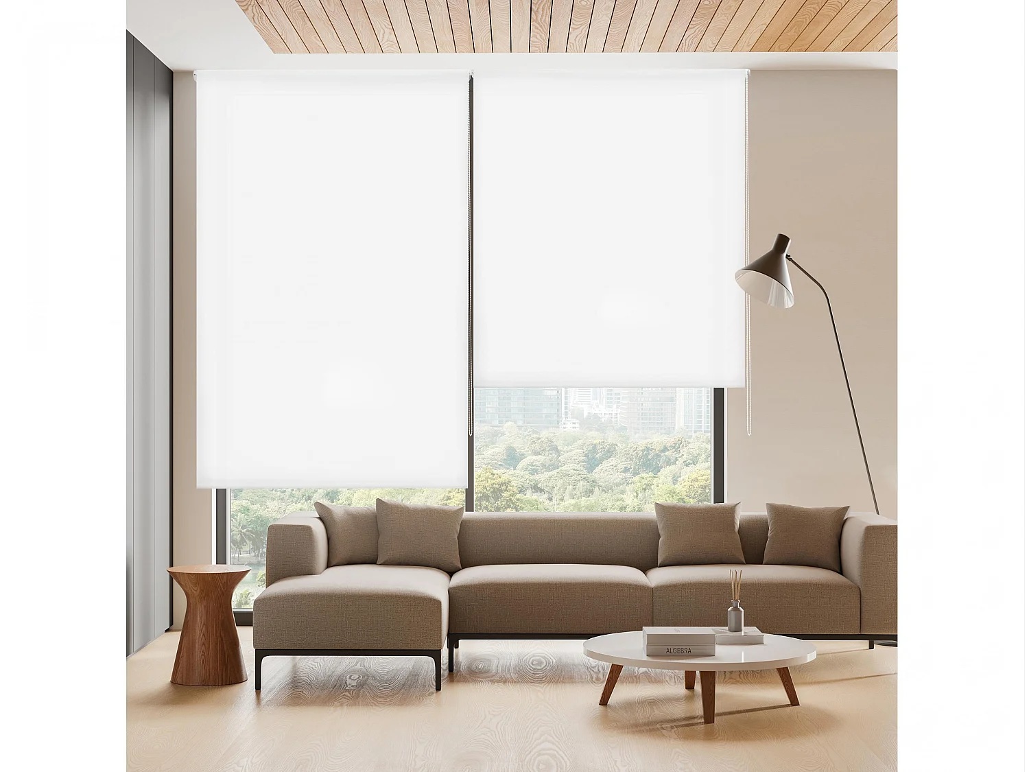 Store enrouleur Polyester Translucide 160x250