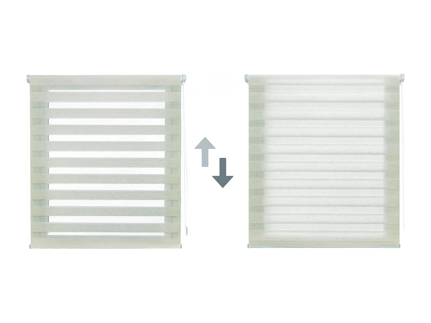 Store enrouleur Polyester Translucide Multicolore