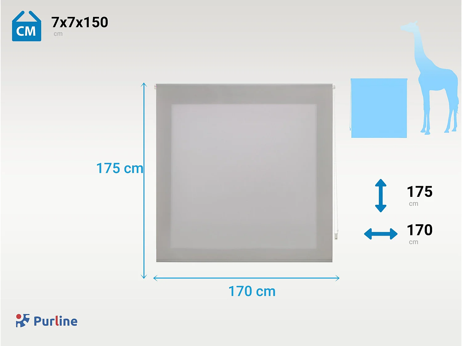 Rolgordijn Polyester ondoorzichtige gladde rolgordijnen