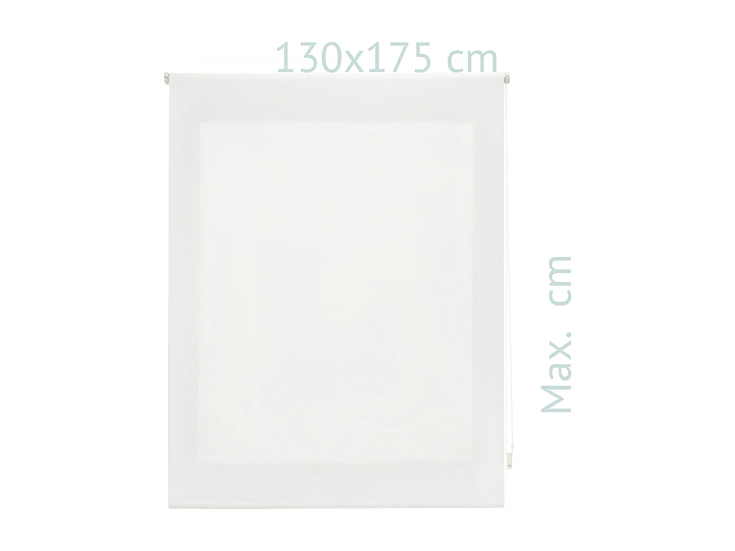 Store enrouleur Polyester Opaque Multicolore