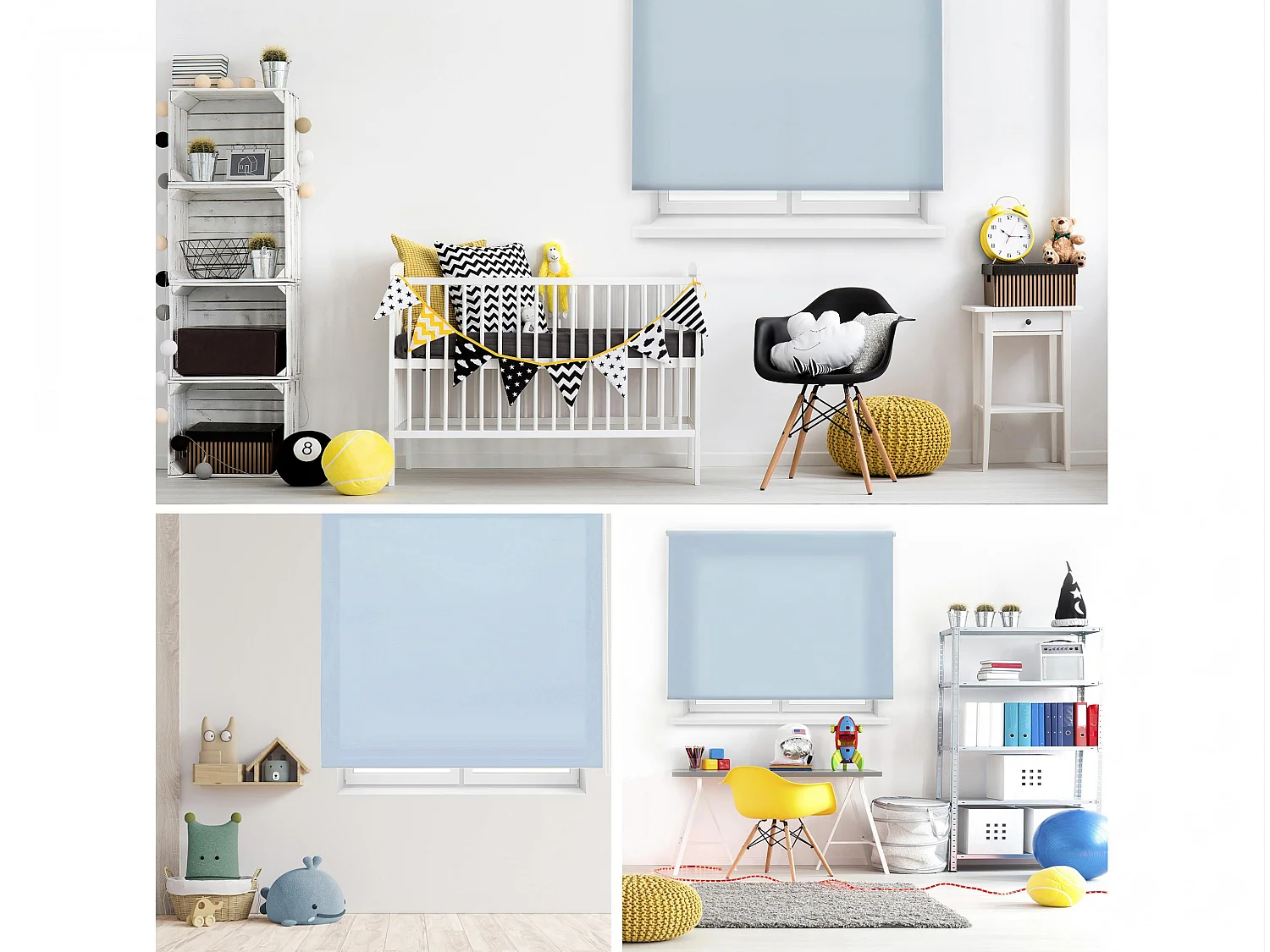 Store enrouleur Polyester Translucide 180x175