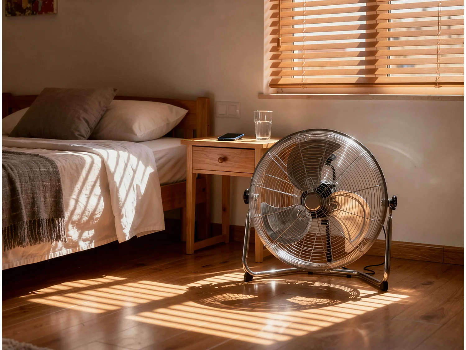 Ventilateur industriel 90W avec 3 pales et 3 vitesses