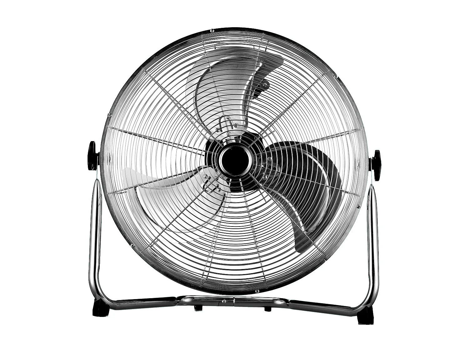 Ventilador industrial de aluminio 120 W con 3 aspas y 3 velocidades