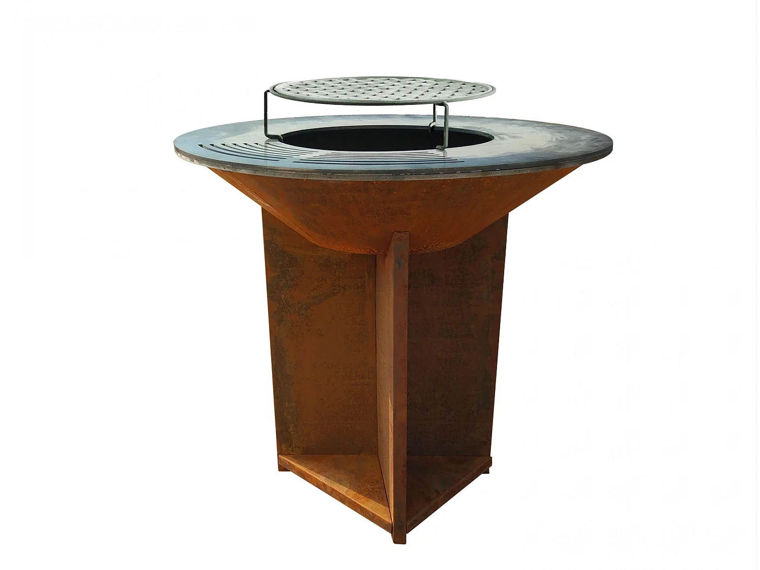 100 cm plaatstalen barbecue