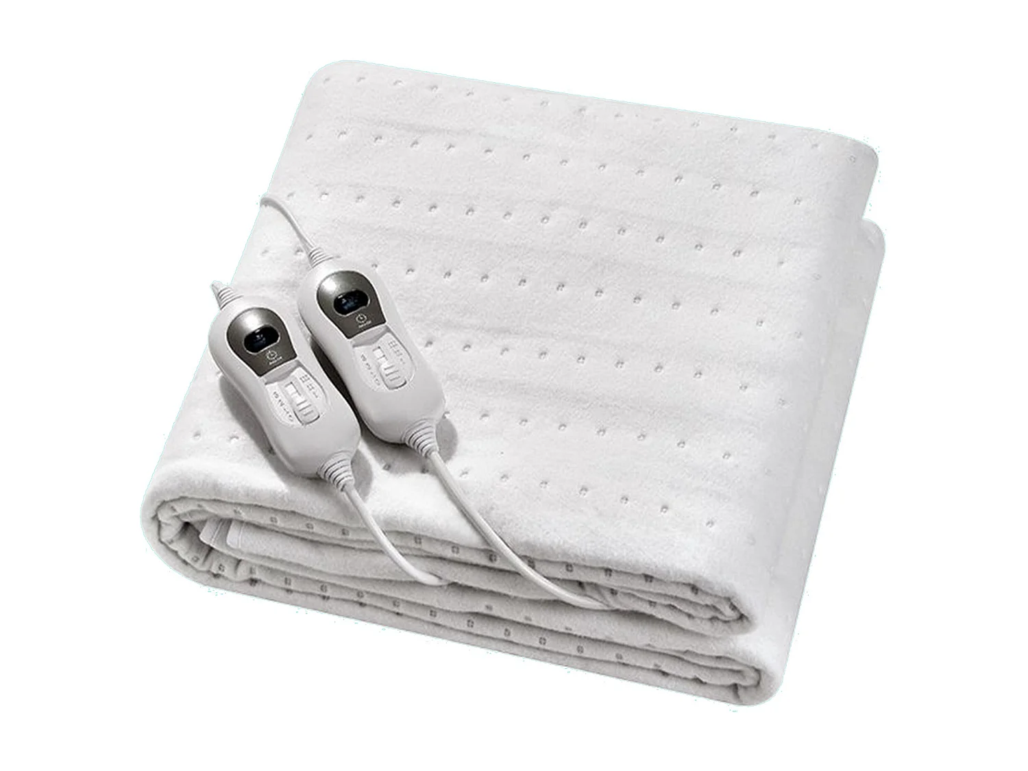 Elektrische Heizdecke aus weißer Wolle Purline WARMER BED 60W