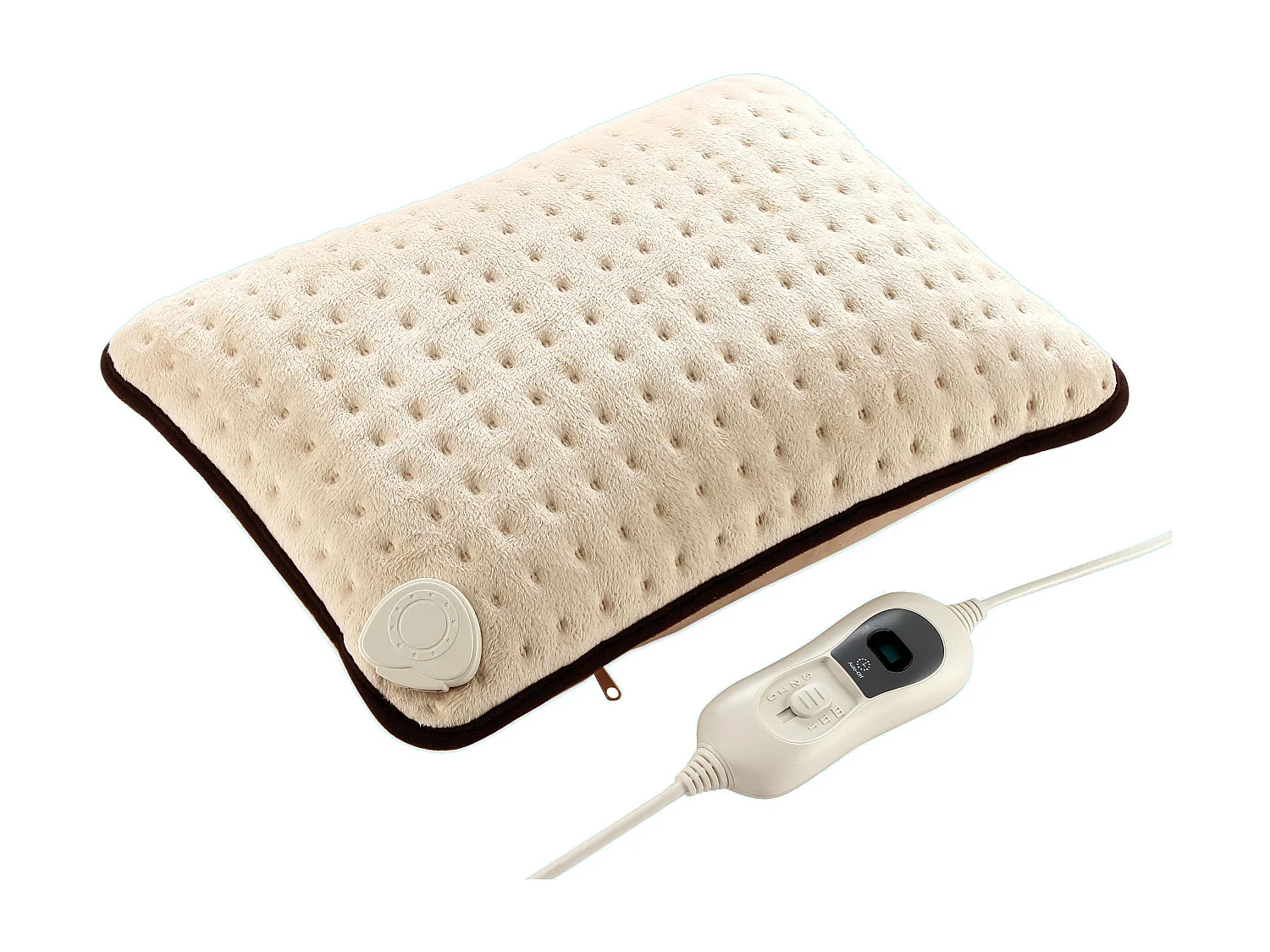 Cuscino con calore elettrico 100W beige beige 40x30cm