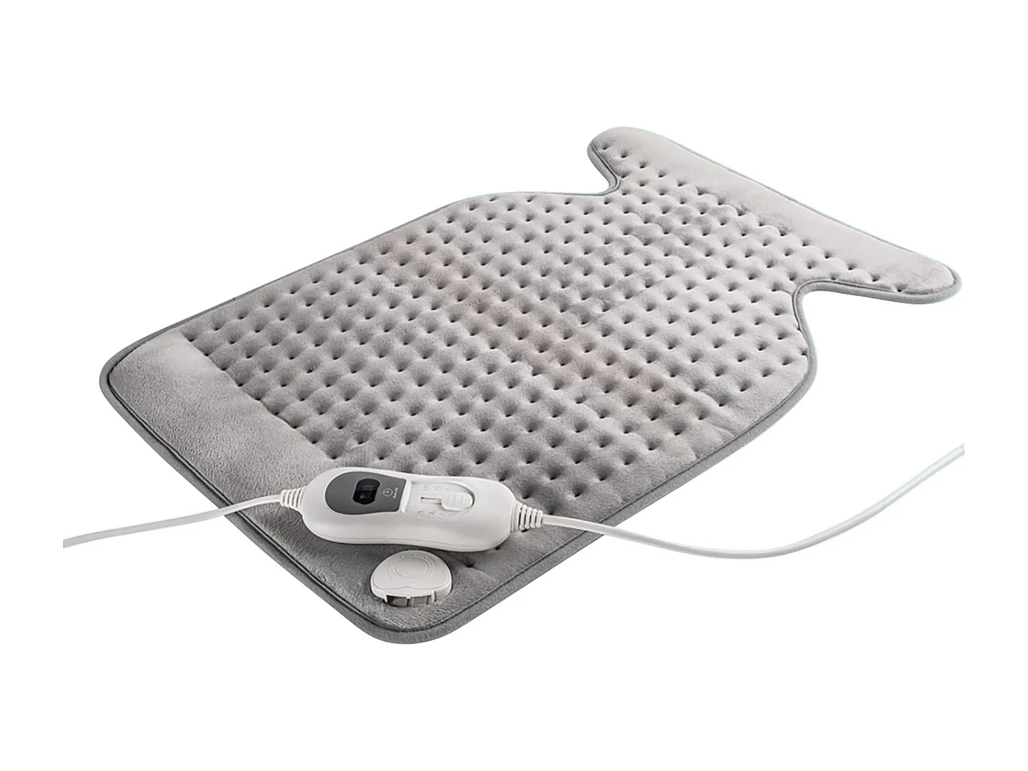 Almofada termica textil elétrica sintetica para costas 63x42cm